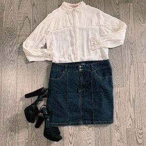Denim Skirt👗👒
